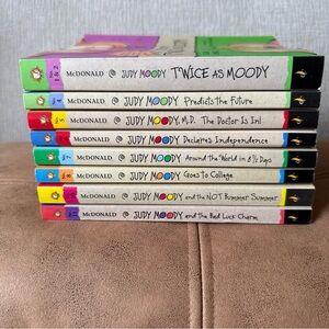 Judy Moody Book Collection by - Colorful Set